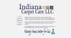 Desktop Screenshot of indianacarpetcarellc.com